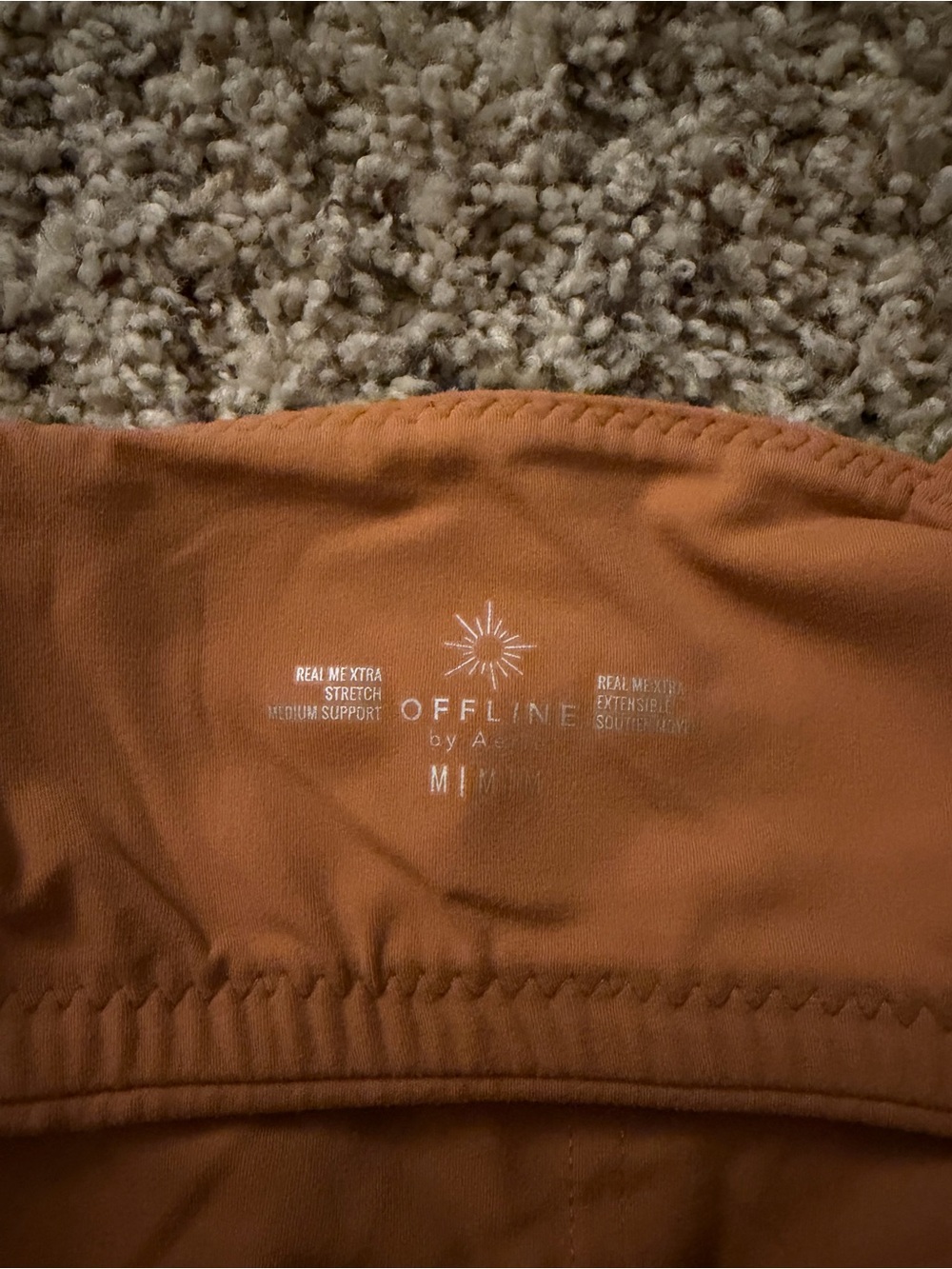 Offline by Aerie Everyday Stretch Sports Bra - Rust - Picture 3 of 3